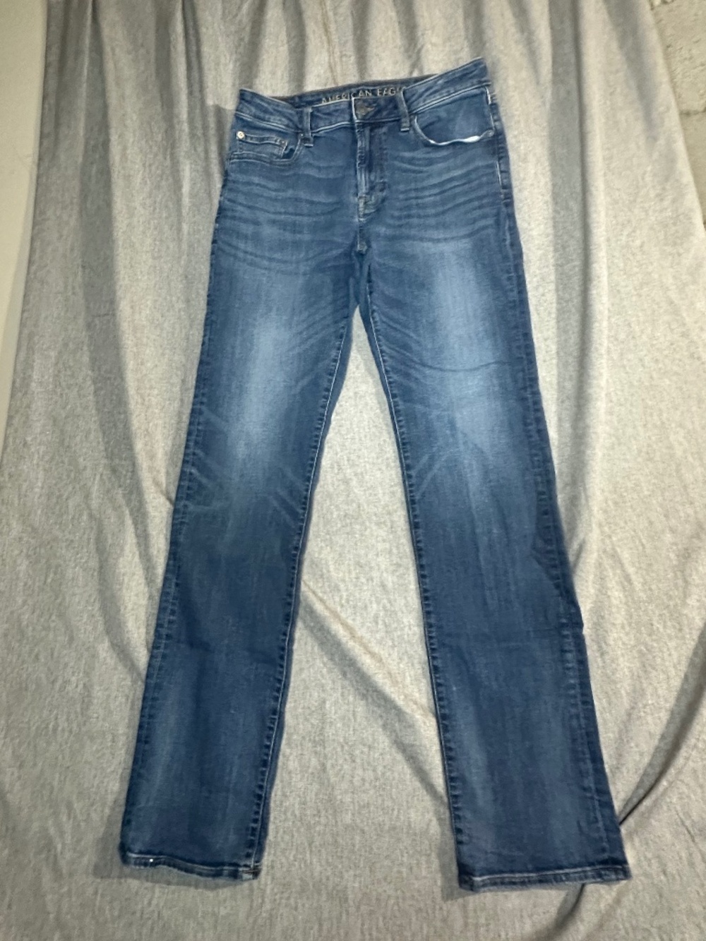 American Eagle AirFlex Slim Straight Jeans - Medium Wash - 32x36